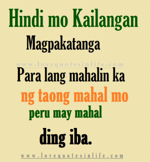 Hugot Quotes: Hindi mo kailangan magpakatanga