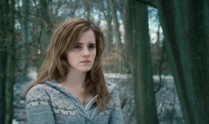 Emma Watson as Hermione Granger in Harry Potter and The Deathly ...