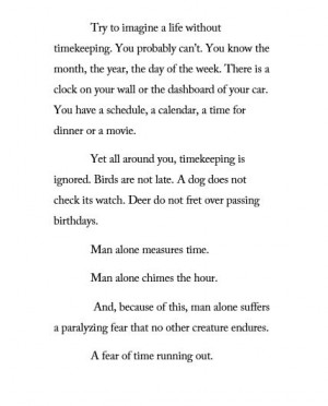 Mitch Albom, The Time Keeper
