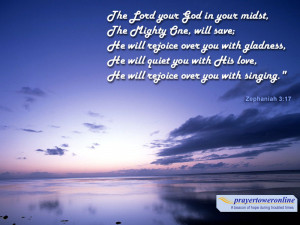 Scenic Bible Verse Desktop Wallpaper