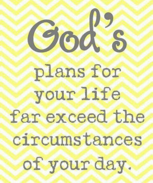 God's plan!!