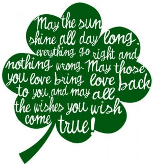 Various leaf clover quotes