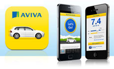 Test out your driving skills with the Aviva Drive app