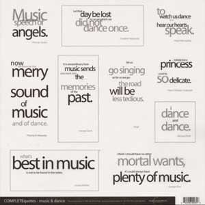 quotes about music and dance