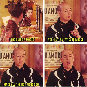 Princess Diaries 2. Make all the boy moose go, 