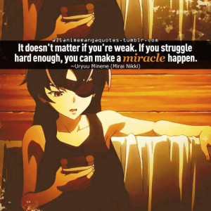 The Future Diary quote