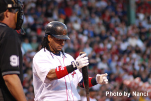 Manny Rameriz, Boston Red Sox, Fenway Park, Boston, MA