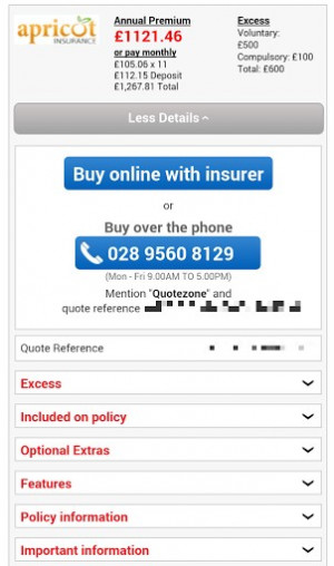 Quotezone's UK insurance quote technology allows you to compare car ...