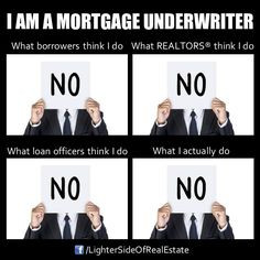 Underwriters & Mortgages