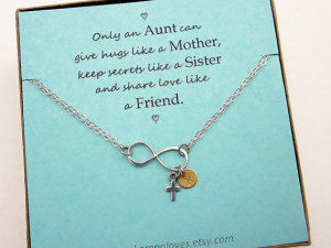 ... jewelry Niece gift Godmother gift Valentines gift Quote jewelry B14