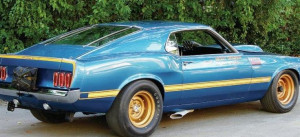 ... prototype '69 Mustang racers, a cool story if you're into drag racing