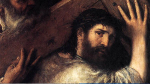 ... Rush?” Image: “Christ Carrying the Cross” by Titian, 1570-1575