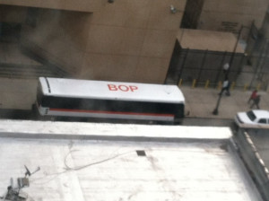 Small Business Insurance on top of a bus outside of our Chicago office ...