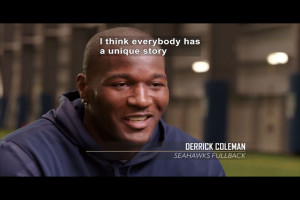 Derrick Coleman: The Sound of Silence in the NFL