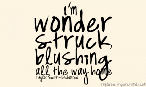 Song Quotes Taylor Swift Tumblr ~ Taylor Swift Song Quotes Enchanted ...