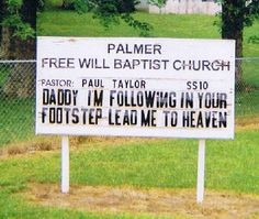 My Favorite Church Sign Slogans More