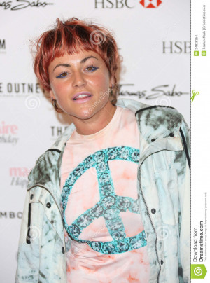 Jaime Winstone Arriving For The Marie Claire Anniversary