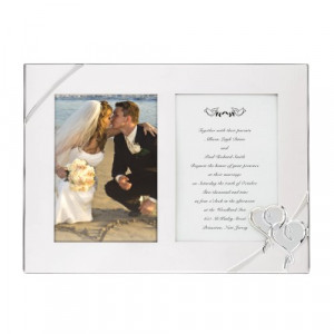 Lenox True Love Double Invitation Frame, 9-Inch