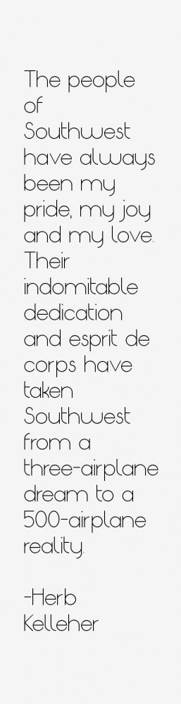 The people of Southwest have always been my pride, my joy and my love ...
