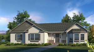 Model Ranch Style Modular Home