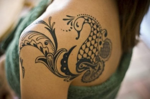 Beautiful Henna Tattoos for Women