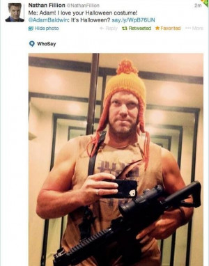 Nathan Fillion aka Captain Malcolm Reynolds and Adam Baldwin aka Jayne ...