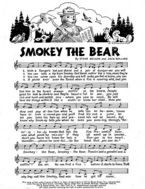 Smokey the Bear song and lyrics!