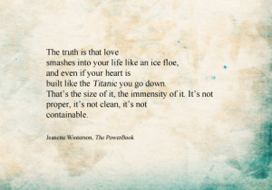 wears heart on sleeve