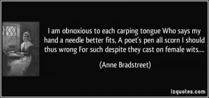 More Anne Bradstreet Quotes