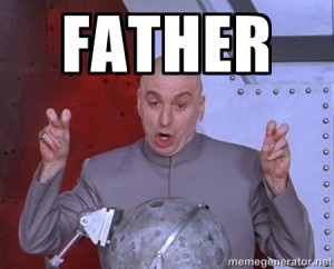 Dr. Evil Air Quotes - Father