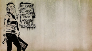 Right-click the wallpaper, select Set As Background.