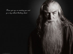 Lord Of The Rings Gandalf Quotes
