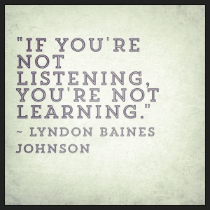 Learn To Listen