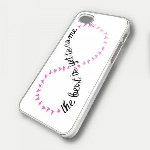 These are the white love life infinity quotes iphone case Pictures
