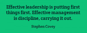 effective-leadership-is-putting-first-things-first-effective ...