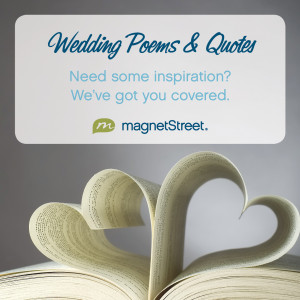 ... wedding? Need a love quote for your programs? Check out our favorites