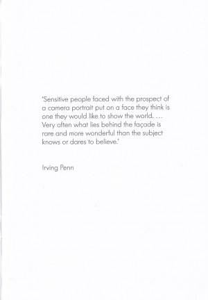 Irving Penn's quote #3
