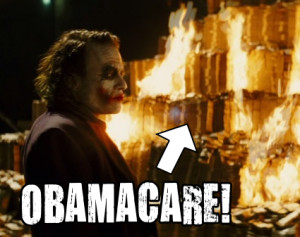 Pro Obamacare Quotes Obamacare burning