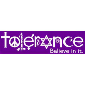 Today’s Issues – Tolerance, Peace and Human Nature