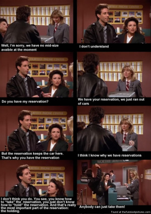 When you have a reservation and still have to wait…