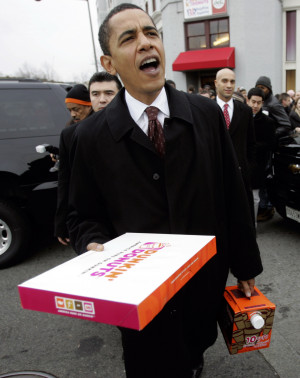 Barack Obama, Donas, Mantente Gordo