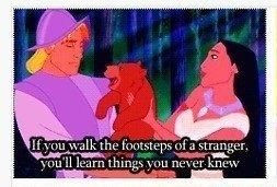 Pocahontas- movie quote