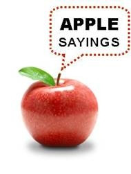 ... apples.” Check out a long list of proverbs and quotes about apples
