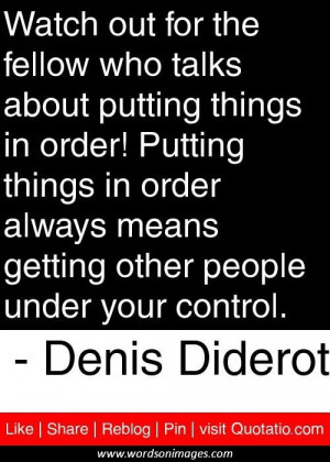 Denis diderot quo...