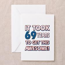 69Th Birthday Greeting Cards