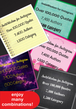 Publisher's description - InstaWisdom - Quotes for Instagram 1.0