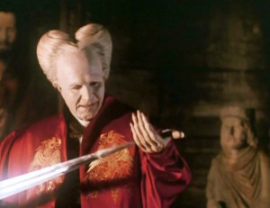 Photo of Gary Oldman, portraying Dracula in 