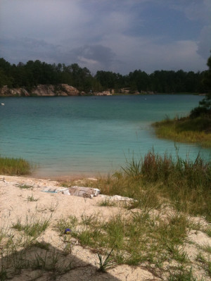 The blue lagoon (Texas)