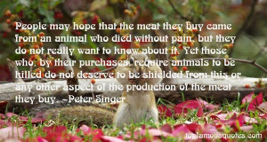 Top Quotes About Meat Production