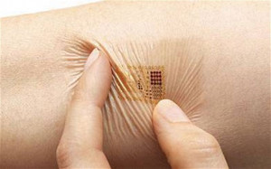 Biostamps' made by IC10 feature bendable circuitry that can stretch ...
